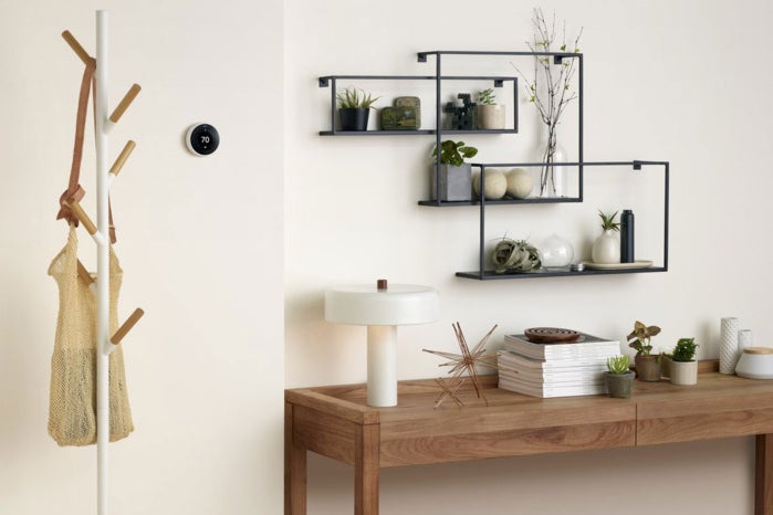 The Nest on a wall of a room.